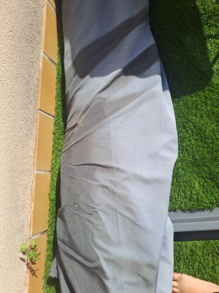 Sombrilla Grande 360° Gris