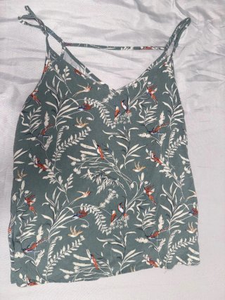 Top de tirantes estampado