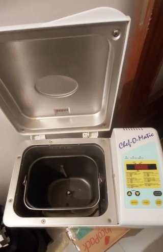 Robot de cocina blanco