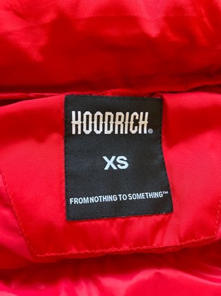 Abrigo Hoodrich Rojo Talla XS/S Nuevo