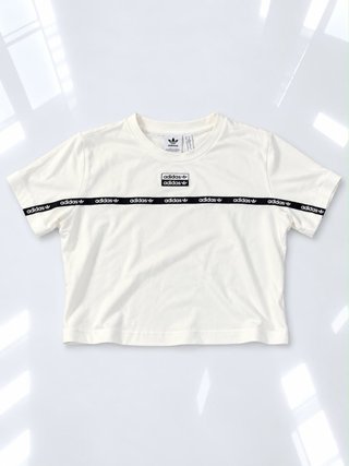 Top adidas Blanco