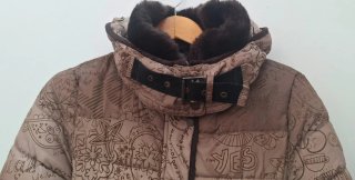 Abrigo Plumífero Desigual Talla M original