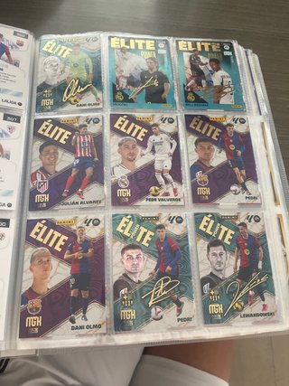 Lote de 11 Cromos Panini Élite 2025-26