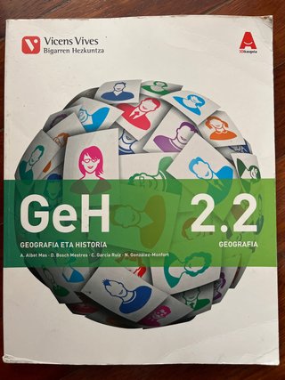 GeH 2, Geografia eta historia, Bigarren Hezkunt...