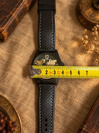 Reloj de Hombre con Esfera Mapamundi