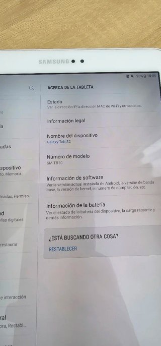 Samsung Tab S2 32GB Blanca
