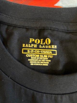 Maglietta Polo Ralph Lauren Nera Taglia S