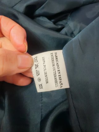 Chaqueta americana negra mujer