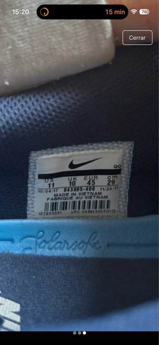Zapatillas Nike SB Azules