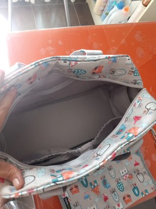 Bolso cambiador bebé Kiwisac estampado