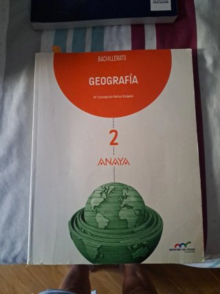 Geografía, 2 Bachillerato
