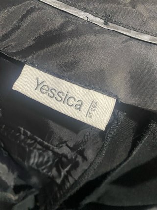 Pantalón corto de vestir gris a rayas