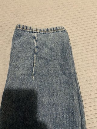 Pantalones Vaqueros Mango Azul Talla M