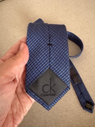 Corbata Calvin Klein azul