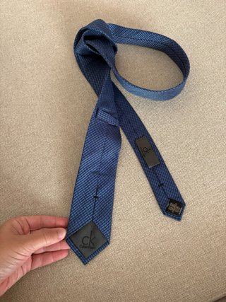 Corbata Calvin Klein azul
