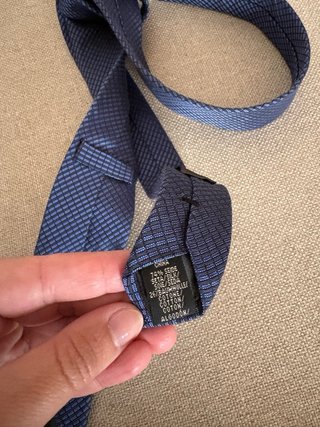 Corbata Calvin Klein azul