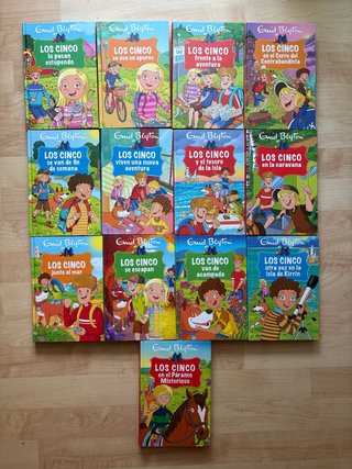 Saga libros “Los Cinco”