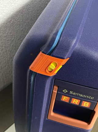 Maleta Samsonite Azul grande