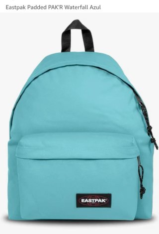 Mochila Eastpak azul, casi nueva,Oferta!!!