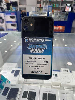 Apple iPhone 11 64GB Negro