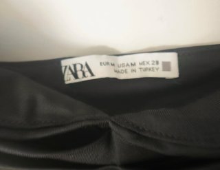 Mono negro Zara mujer.