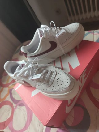 Zapatillas Nike Court Vision Alta Blancas
