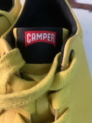Zapatos Camper Amarillos Originales