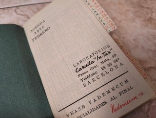 Lote 4 Agendas Médicas Vintage