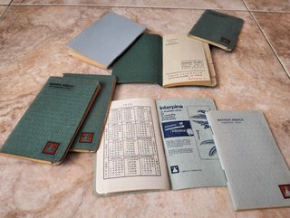 Lote 4 Agendas Médicas Vintage