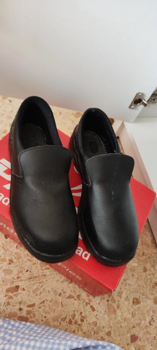 Zapatos de seguridad mujer negros