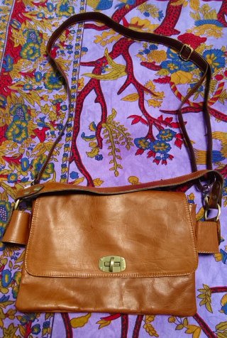 Bolso de Hombro Marrón