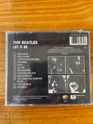 CD Let It Be The Beatles