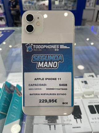 Apple iPhone 11 64GB Blanco