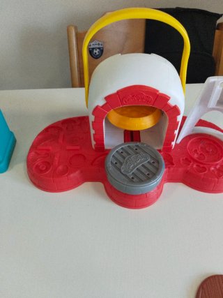 Set de Juguetes Play-Doh Pizzería y Hamburguesería