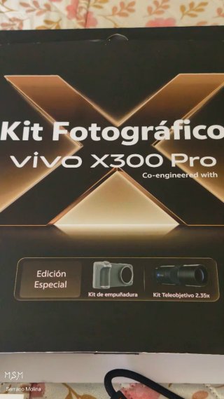 Kit Foto + Vivo X300 Pro + smartwatch Oneplus 3