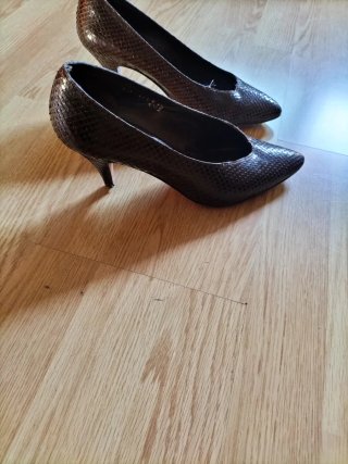 Zapatos de Piel Serpiente Salazar