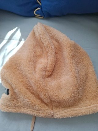 Gorro com Proteção Facial Bege