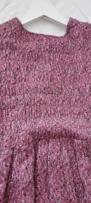 Vestido Brownie gasa estampado floral S