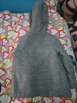 Chaqueta niña Kiabi gris 8 años