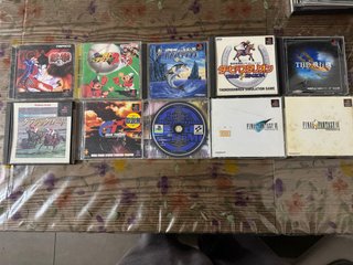 Lotto 10 Giochi PS1 (PlayStation 1) NTSC-J
