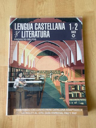 Lengua Castellana y Literatura, 1 y 2 Bach, Pro...