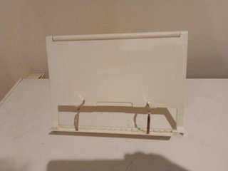 Atril de lectura blanco