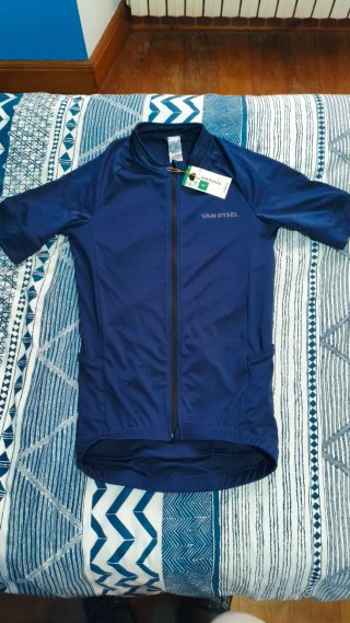 Maillot de Ciclismo Van Rysel Azul Talla S