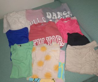 Lote de prendas de ropa variadas talla S