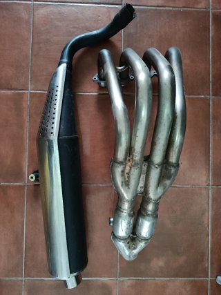 Tubo de escape Honda Hornet 600 (99')