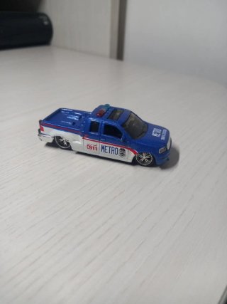Modellino Auto Polizia Metro