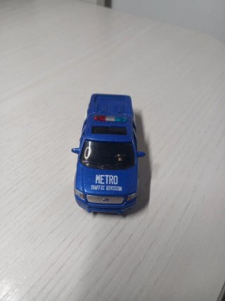 Modellino Auto Polizia Metro