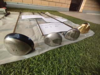 Set de Palos de Golf Mizuno y TaylorMade