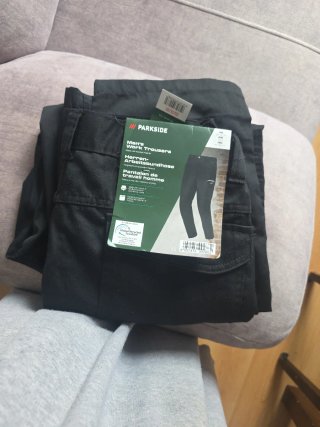 Pantalón de trabajo Parkside negro