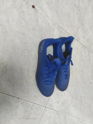 Zapatillas de fútbol Kipsta azules